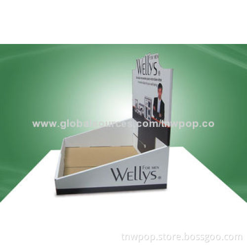 POP Cardboard Tabletop Display, Strong/Long Lasting/100% Eco-friendly Material/Shinny Printing